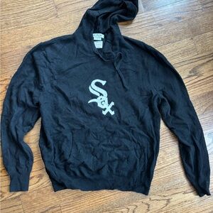 White Sox 100% Cashmere Hooded Sweater